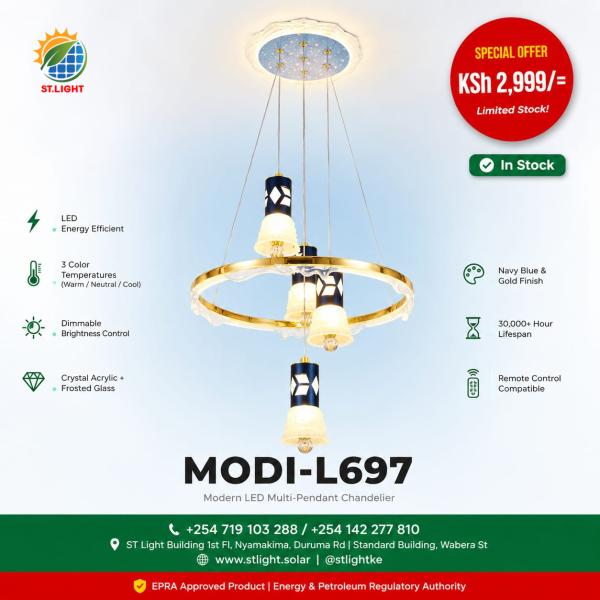 Modern LED Muilti-Pendant Chandelier