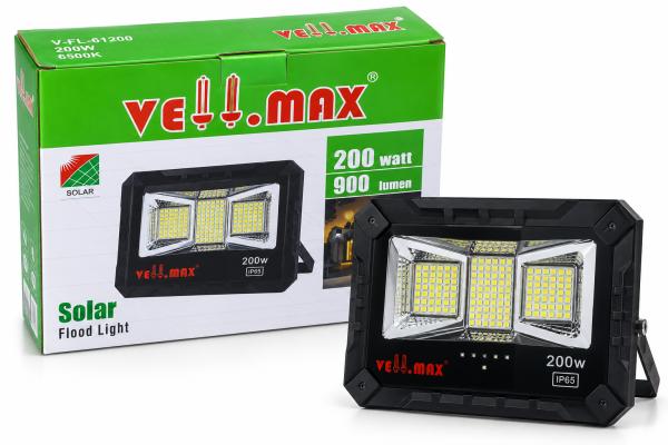 200W Solar LED Flood Light Vellmax 61200 Series
