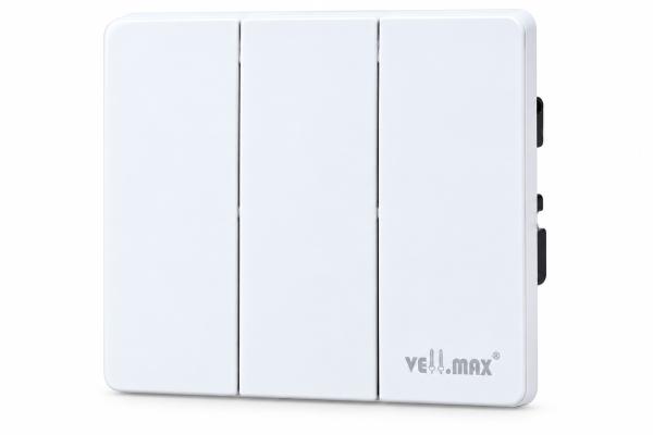 3 Gang 2 Way Vellmax White Switch 5003 Series