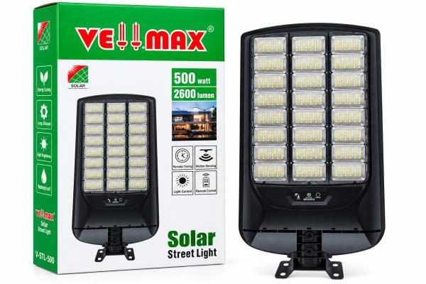 Vellmax Solar Street Light – 500W