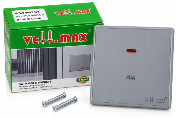 45A DP Switch Vellmax Grey 5045 Series