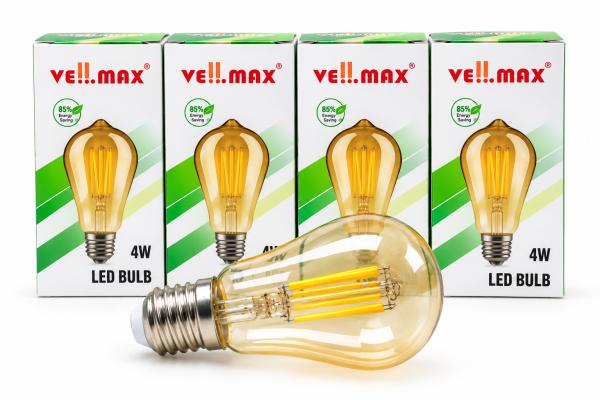 FILAMENT BULB 4W E27 VELLMAX