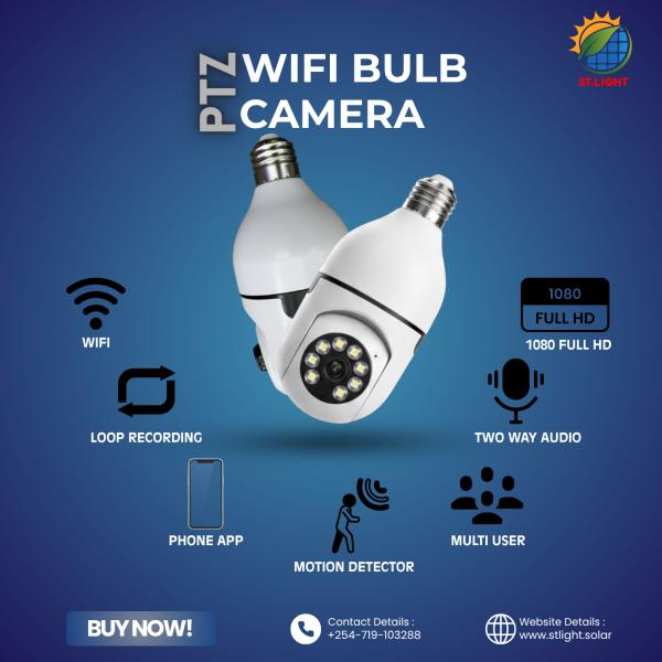 1 Eye Bulb Camera 