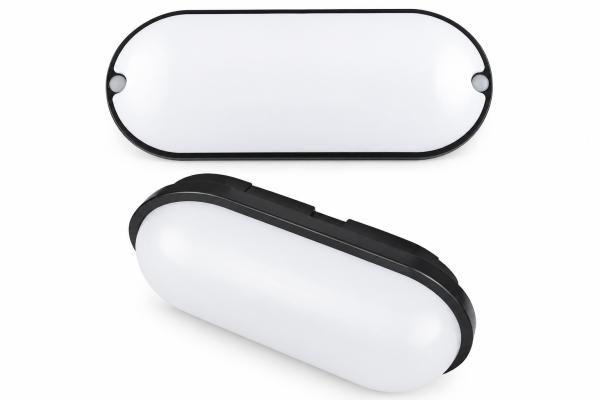  20W Bulkhead Oval  Black Tronic