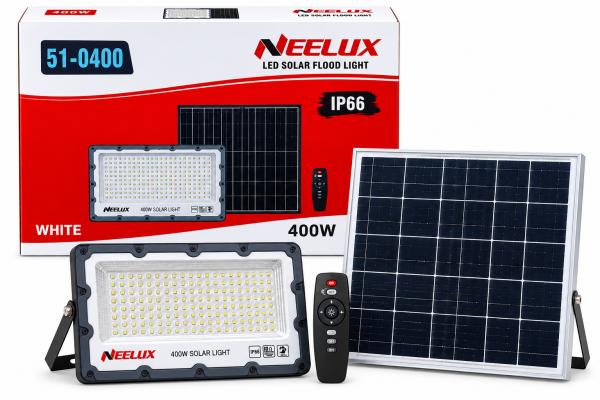 400W LED SOLAR FLOODLIGHT NEELUX