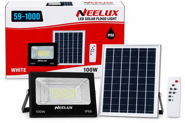 100W SOLAR FLOODLIGHT NEELUX