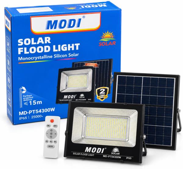 300W Solar Flood Light Modi with Remote Control  series 54