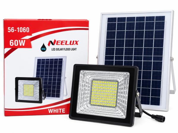NEELUX 60W LED Solar Flood Light 