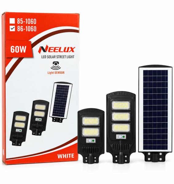 NEELUX 60W LED SOLAR STREETLIGHT