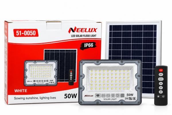 50W SOLAR FLOODLIGHT NEELUX