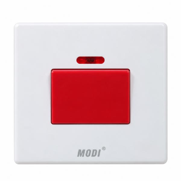 45A DP SWITCH  WHITE MODI M1 029 R380