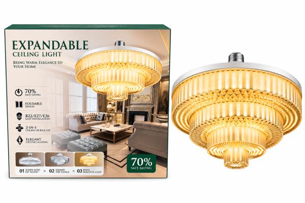 70W EXPANDABLE CEILING LIGHT