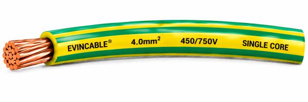4.0MM EVIN SINGLE GREEN/YELLOW METER
