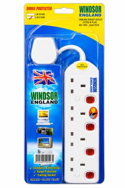 4 WAY EXTENSION WITH SURGE WINDSOR