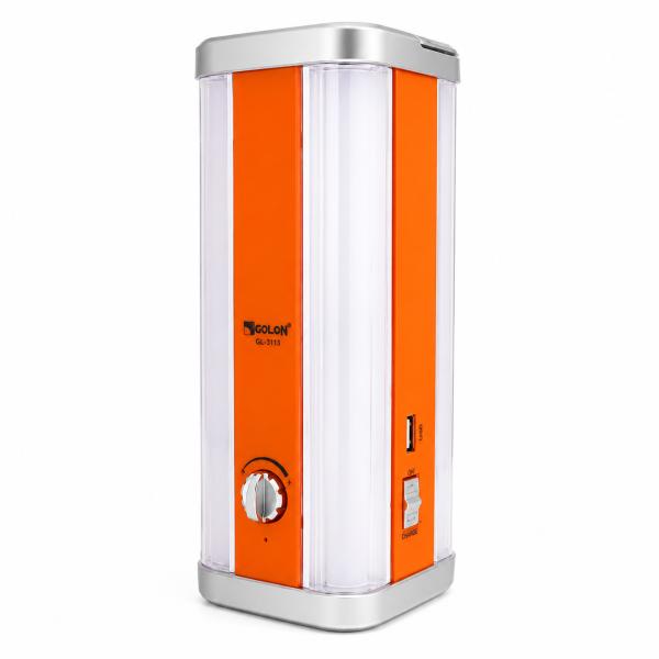 Kamisafe Rechargeable Led 4 Tubes Lamp