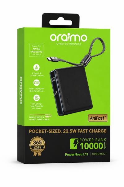 Oraimo PowerNova 10000mAh Power Bank