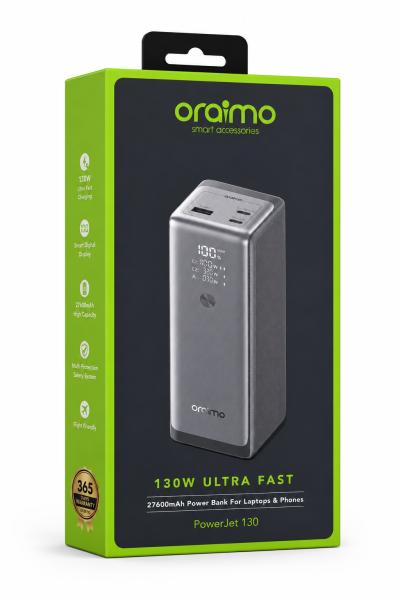 Oraimo PowerJet 130  27600mAh power bank (PJ-130)