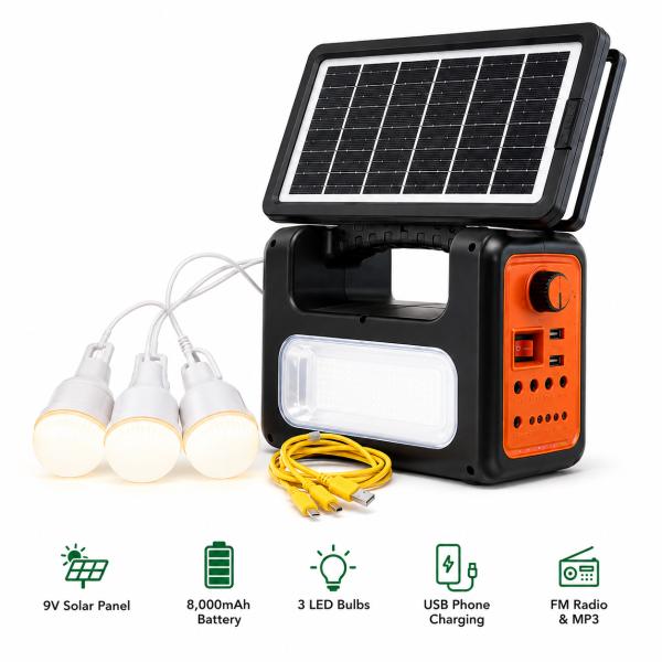 DAT Solar Light  Home Lighting System (AT-9011 )