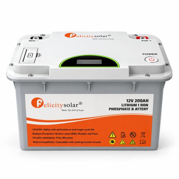 Felicity Solar 2.56kwh 12v Lithium Battery