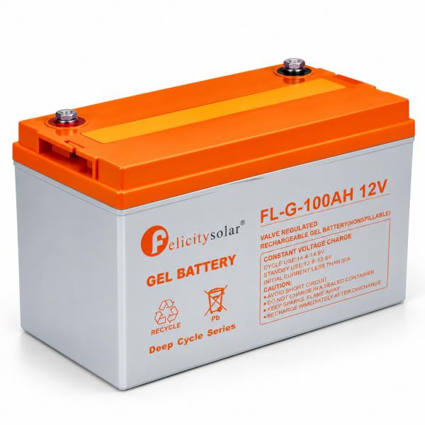Felicity Solar 100ah Gell Battery 