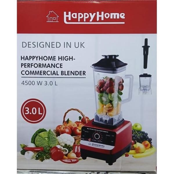 HappyHome Commercial Blender (4500W, 3.0L)