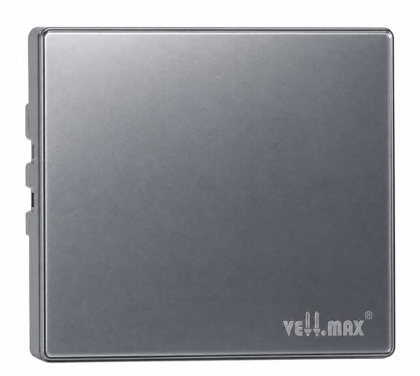 1 Gang 2 Way Vellmax Grey Switch 5001
