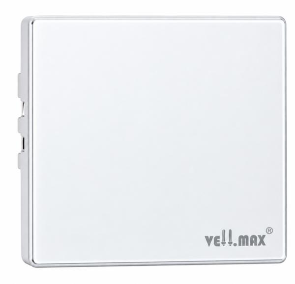 1 Gang 2 Way Vellmax White Switch 5001