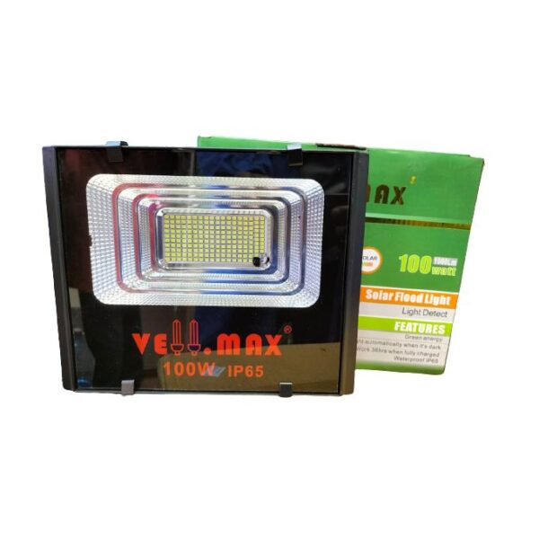 VELLMAX 100W SOLAR FLOODLIGHT