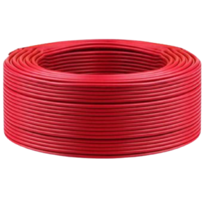 4MM ASL SINGLE RED ROLL
