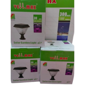 VELLMAX SOLAR GARDEN LIGHT 34032